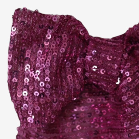 Lilac sequined bow Lilac sequined bow