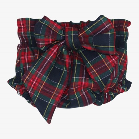 Blue and burgundy plaid Knicker Blue and burgundy plaid Knicker
