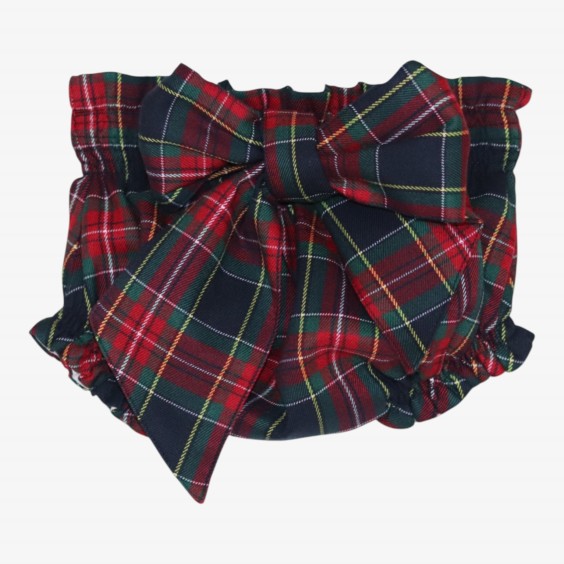 Blue and burgundy plaid Knicker