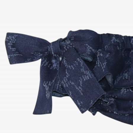 Denim bloomer with stars