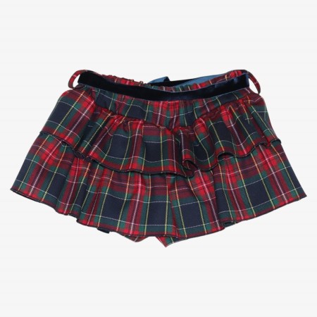 Blue and burgundy checkered skort Blue and burgundy checkered skort