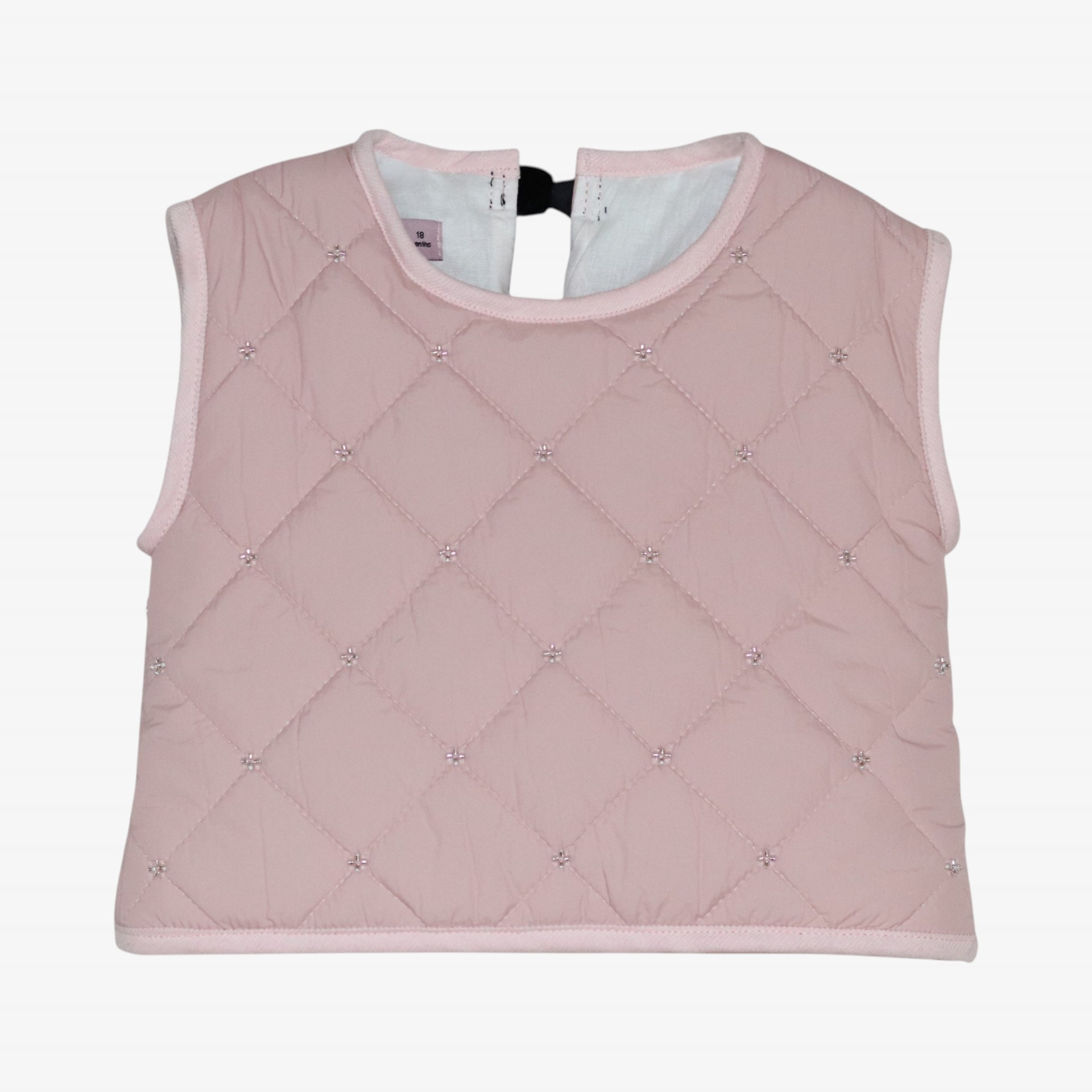 Pink padded blouse
