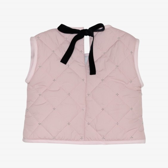 Pink padded blouse