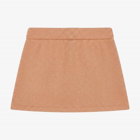 Pink knit skirt with pockets Pink knit skirt with pockets