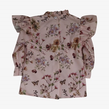 Pink floral blouse Pink floral blouse