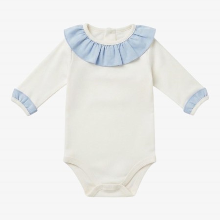 Blue Oxford collar Body/ T-shirt Blue Oxford collar Body/ T-shirt