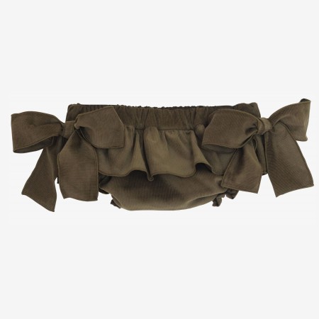 Olive green corduroy Bloomer