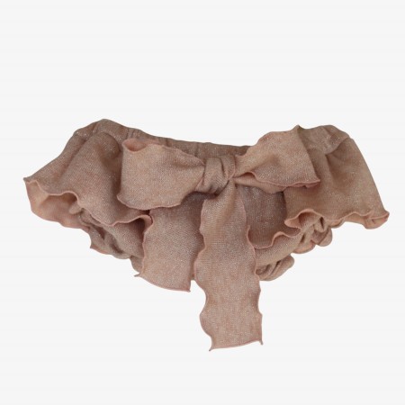 Pink knit bloomer