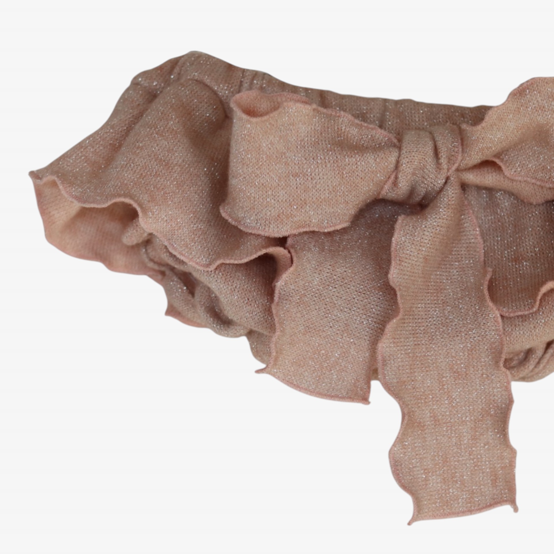 Pink knit bloomer