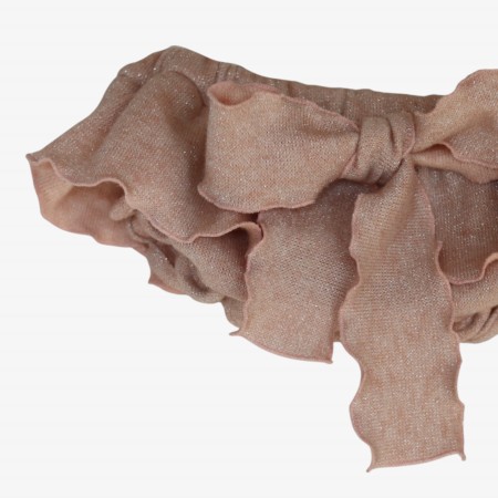 Pink knit bloomer