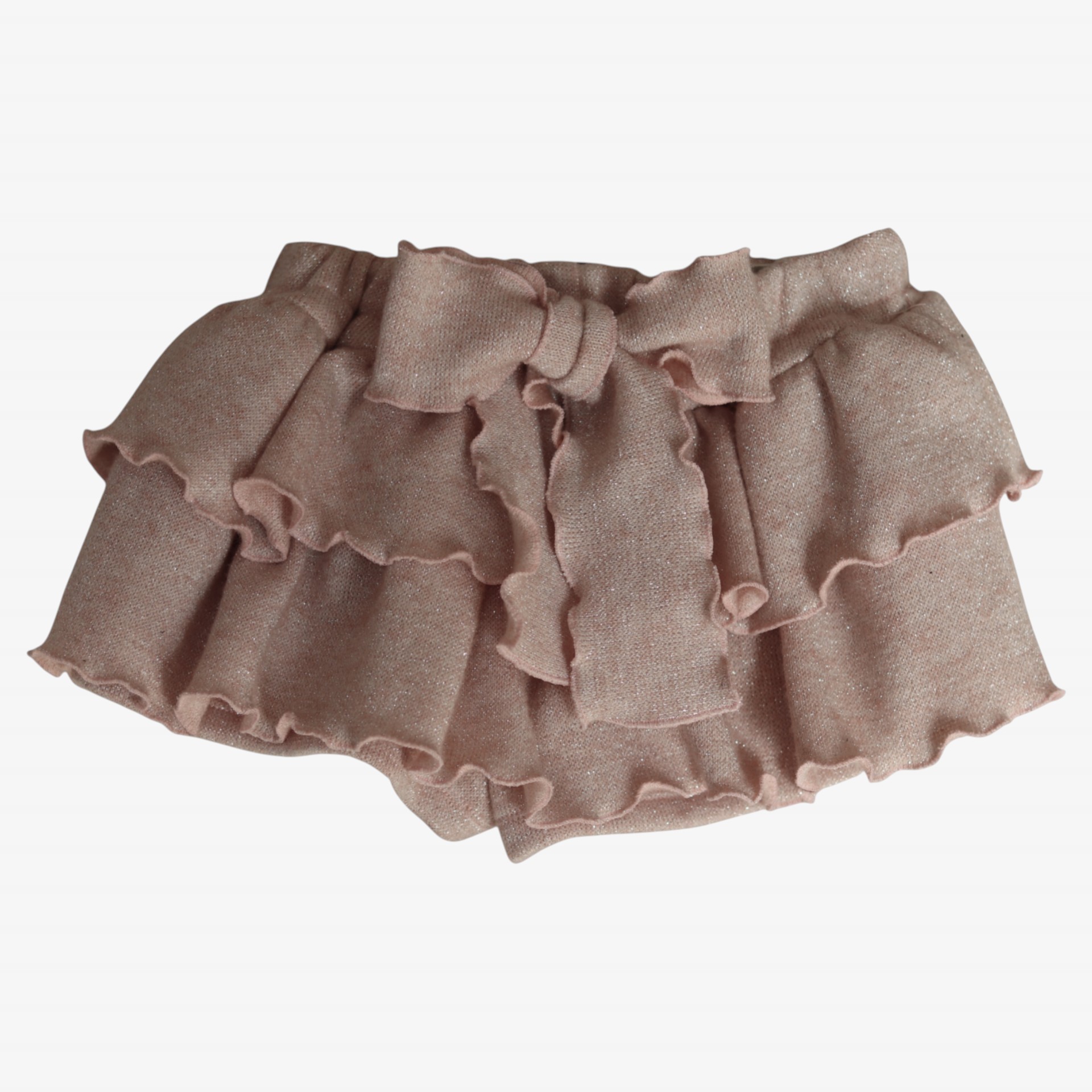 Pink knit skort