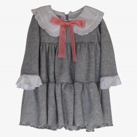 Ivory dress with black bows Ivory dress with black bows
