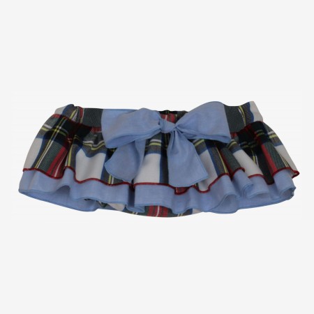 Red checkered bloomer with 2 ruffles Red checkered bloomer with 2 ruffles