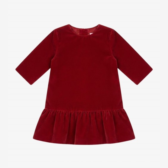Bordeaux Velvet dress