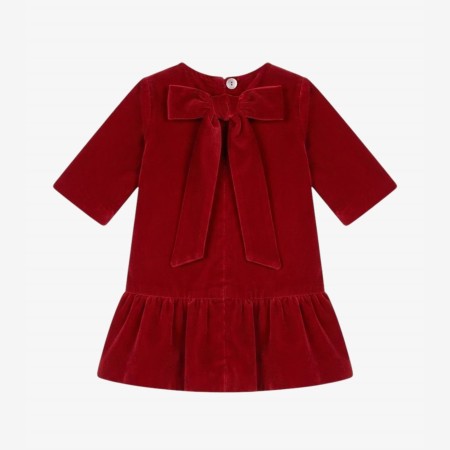 Bordeaux Velvet dress