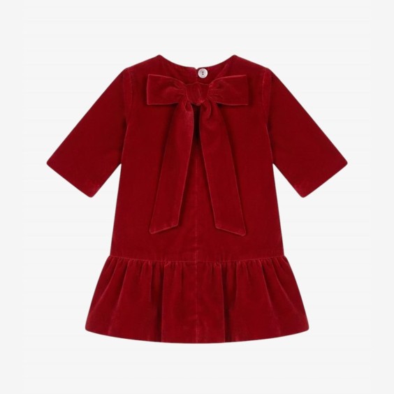 Bordeaux Velvet dress