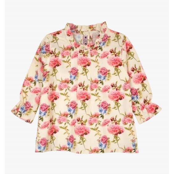  floral blouse