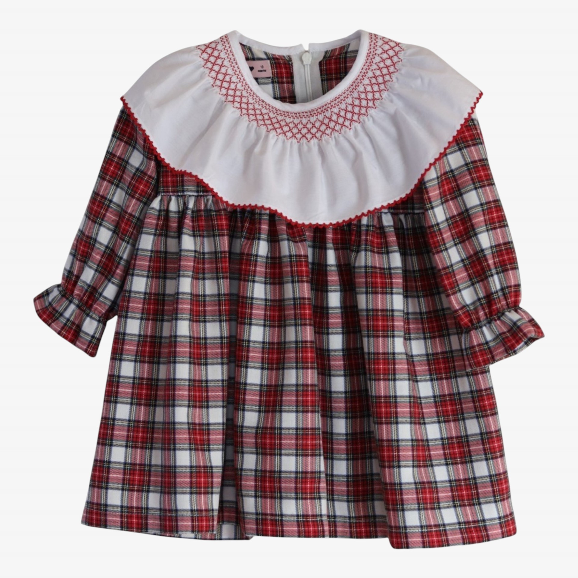 robe à carreaux rouges