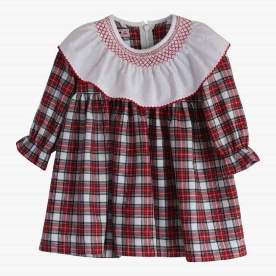 robe � carreaux rouges