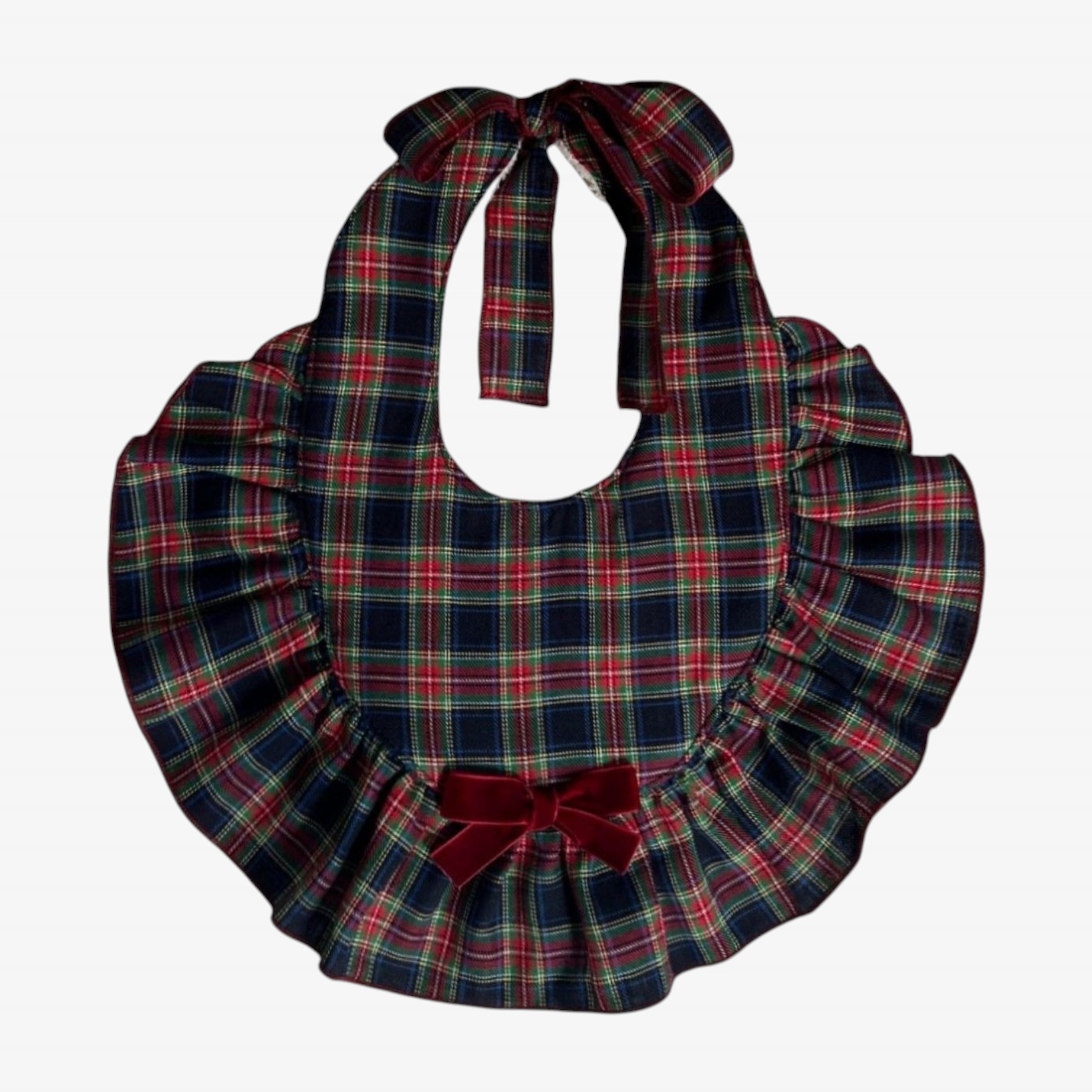 Checkered bib