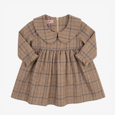 Brown plaid dress Brown plaid dress