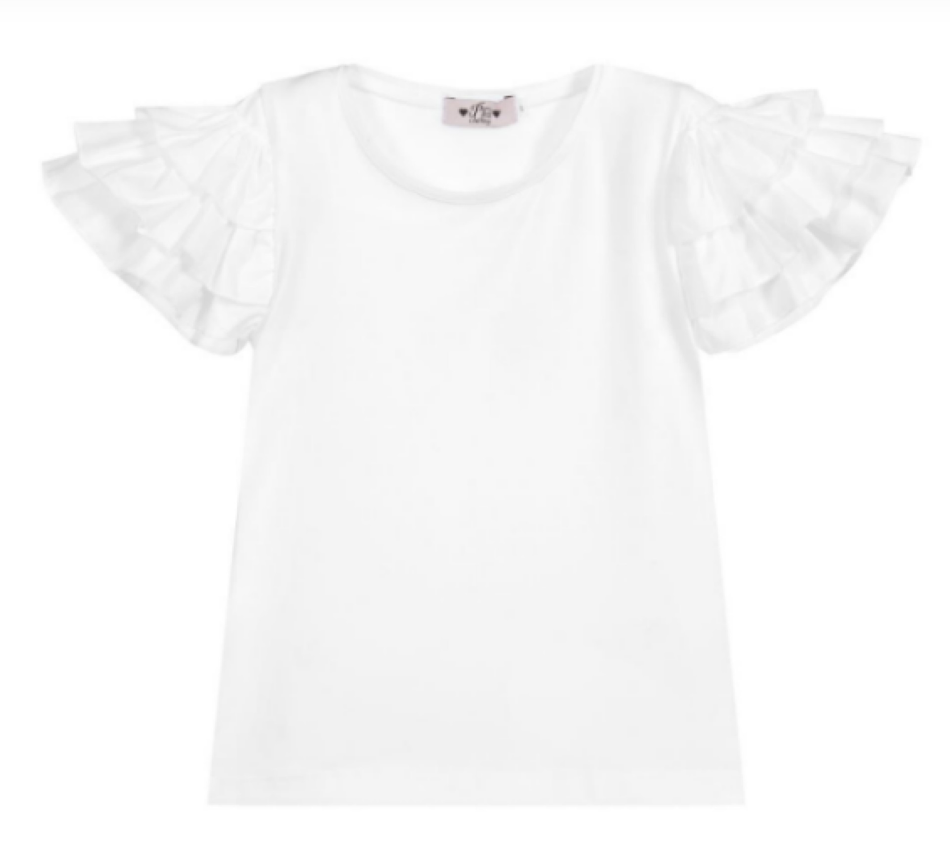 Frill t-shirt - woman